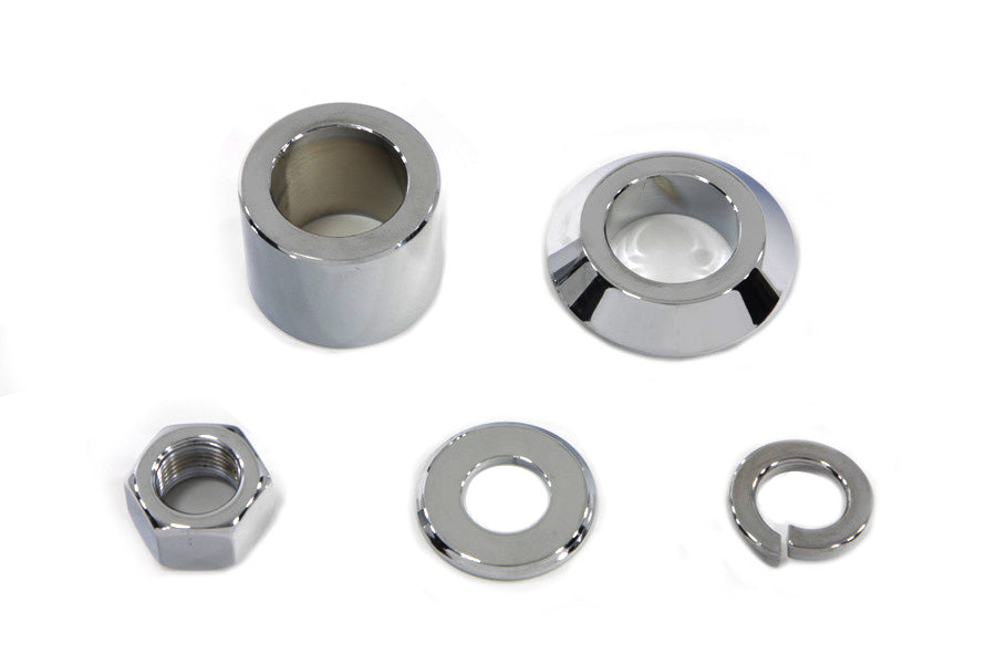 2390-5 - Front Axle Spacer Kit Smooth Style Chrome by Colony