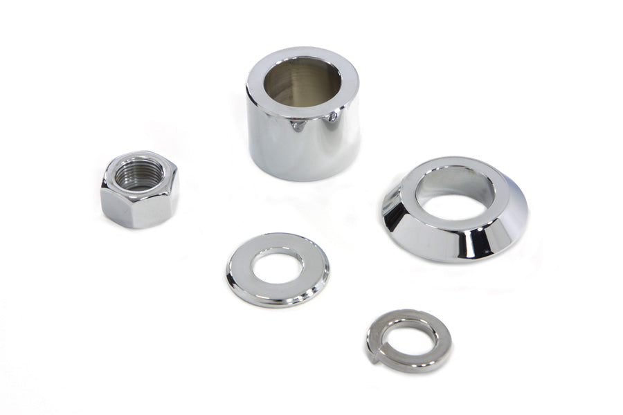 2390-5 - Front Axle Spacer Kit Smooth Style Chrome by Colony