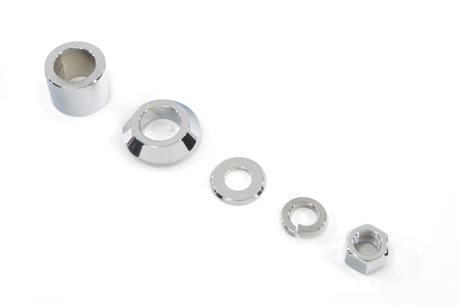 2390-5 - Front Axle Spacer Kit Smooth Style Chrome by Colony