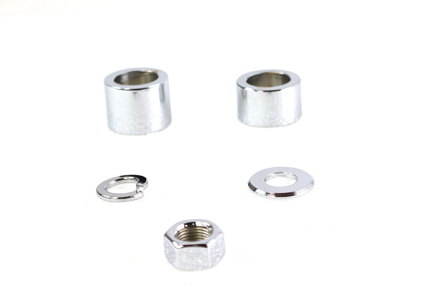2391-7 - Front Axle Spacer Kit Smooth Style Chrome by Colony