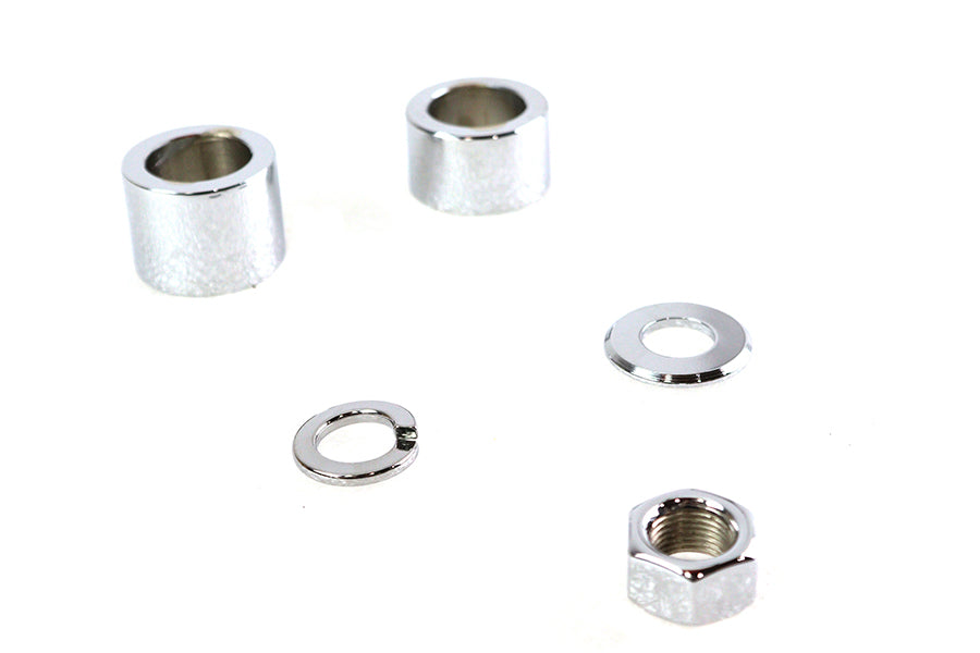 2391-7 - Front Axle Spacer Kit Smooth Style Chrome by Colony