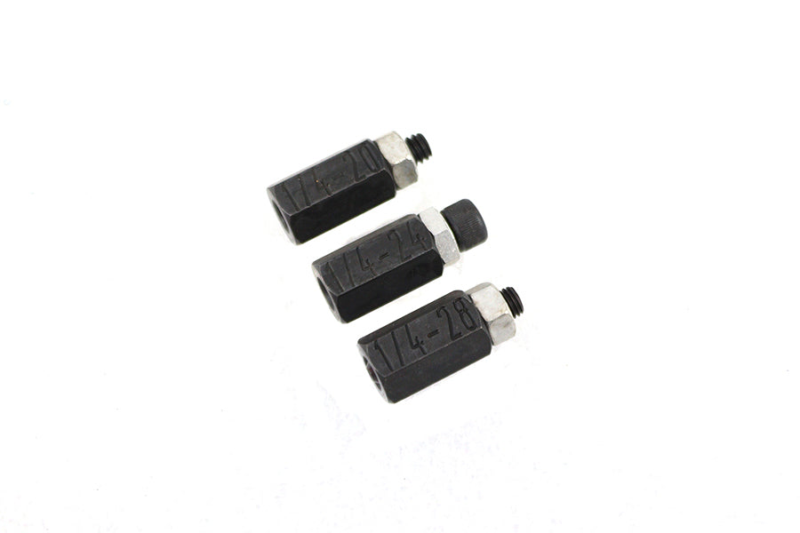 1/4 inch-20, 1/4 inch-28 and 1/4 inch-24 Stud Installation T