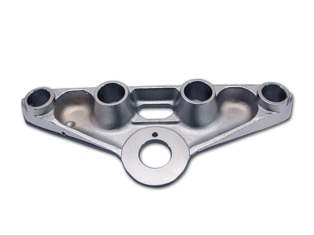 24-0007 - Chrome Top Triple Tree by V-Twin