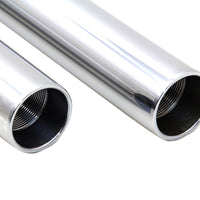 24-0021 - Hard Chrome Fork Tube Set Stock Length by V-Twin