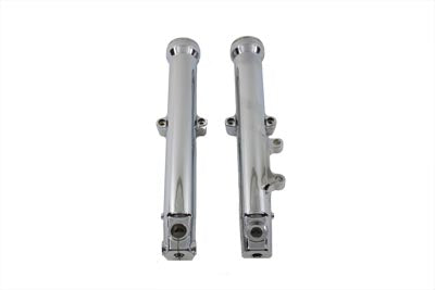 24-0037 - 39mm Fork Sliders Polished by V-Twin