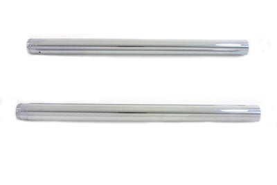 24-0053 - Hard Chrome Fork Tube Set Stock Length by V-Twin