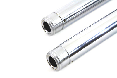 24-0053 - Hard Chrome Fork Tube Set Stock Length by V-Twin