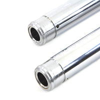 24-0053 - Hard Chrome Fork Tube Set Stock Length by V-Twin