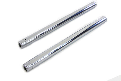 24-0053 - Hard Chrome Fork Tube Set Stock Length by V-Twin