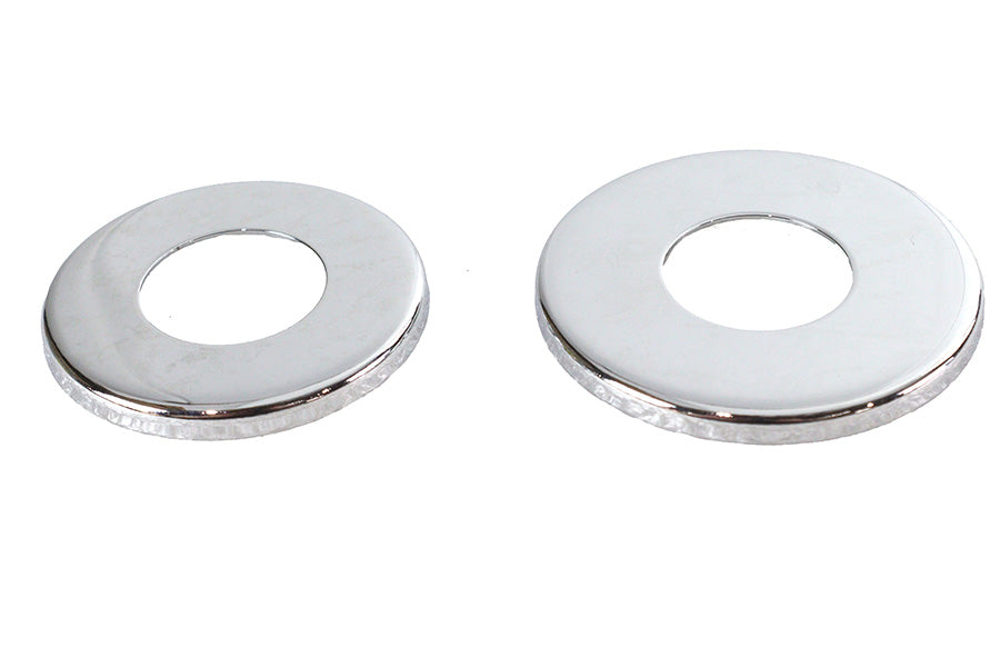 24-0114 - Upper and Lower Chrome Dust Shields by V-Twin