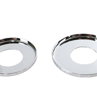 24-0114 - Upper and Lower Chrome Dust Shields by V-Twin