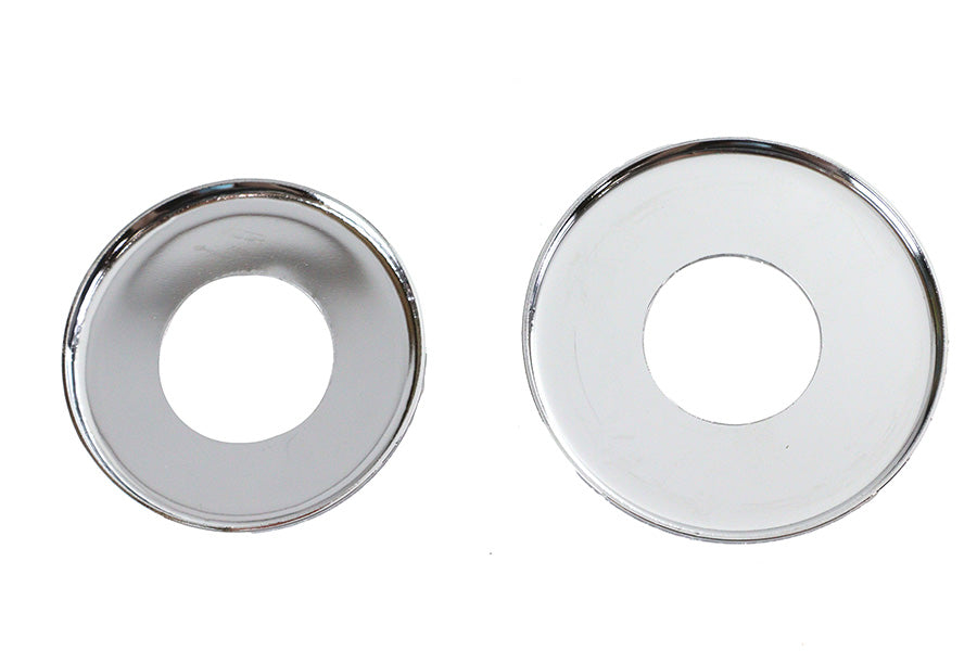 24-0114 - Upper and Lower Chrome Dust Shields by V-Twin
