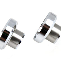 24-0119 - Chrome Fork Neck Cup Set with Races by V-Twin