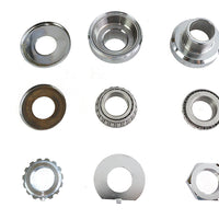 24-0122 - Chrome Fork Neck Cup Kit by V-Twin