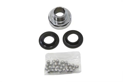 24-0135 - Chrome Complete Neck Cup Kit by V-Twin