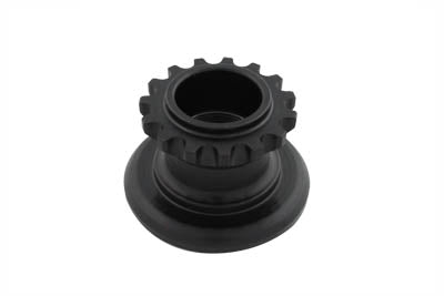 24-0150 - Stem Cone Nut Black by V-Twin