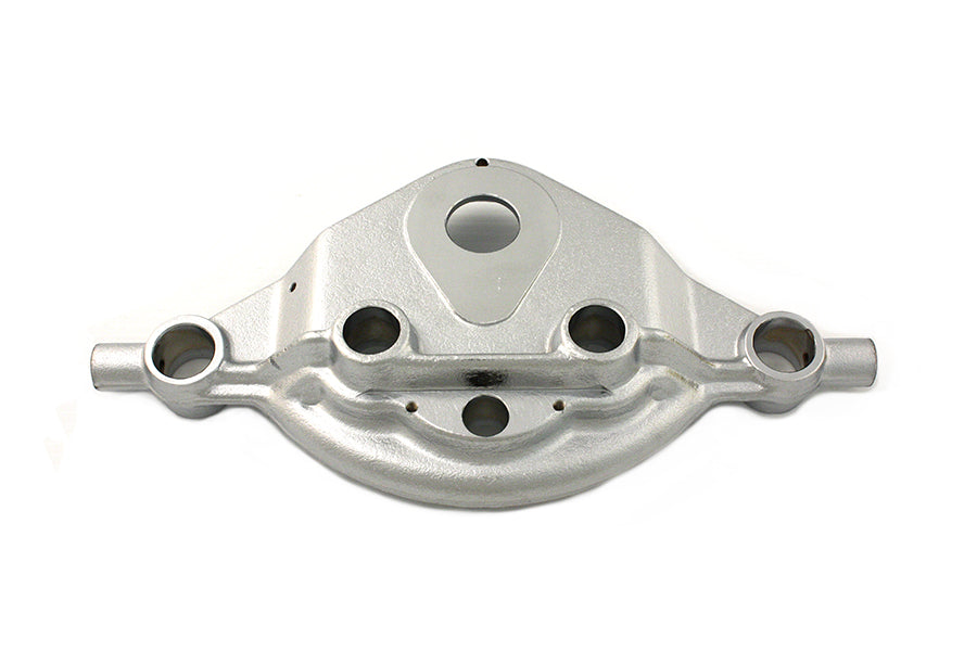 24-0210 - Chrome Unpolished Upper Triple Tree by V-Twin