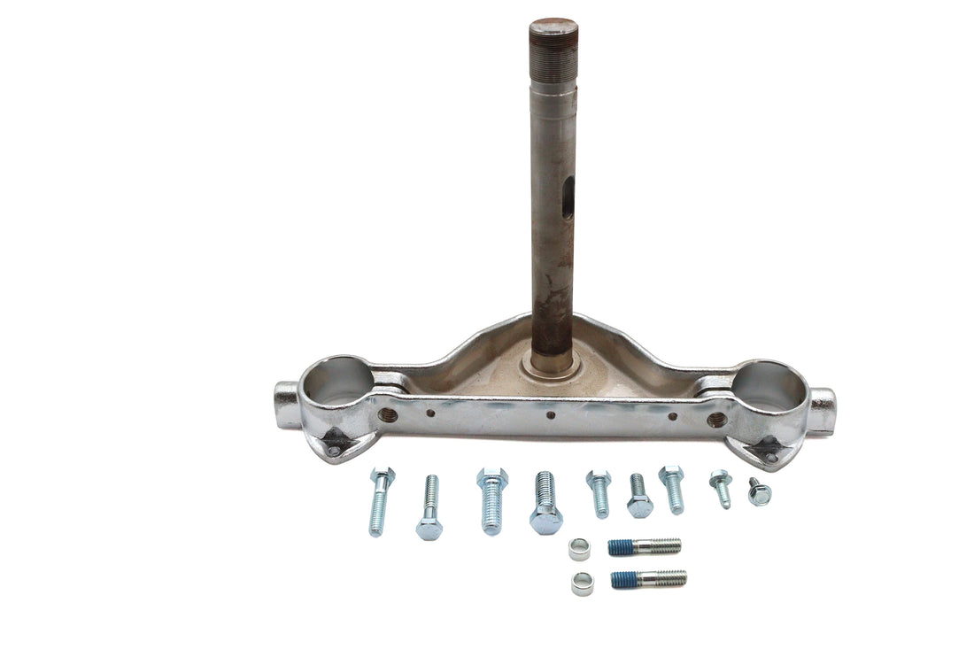 24-0211 - Chrome Lower Triple Tree by V-Twin