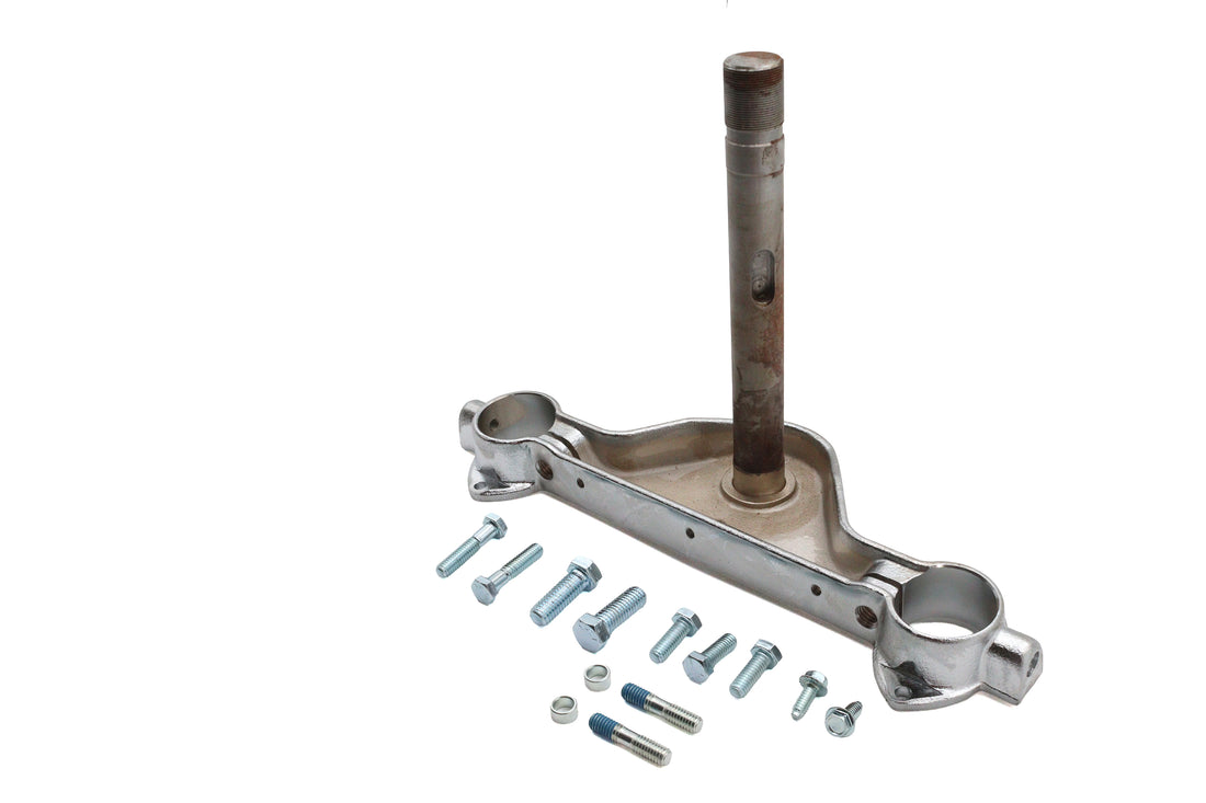 24-0211 - Chrome Lower Triple Tree by V-Twin