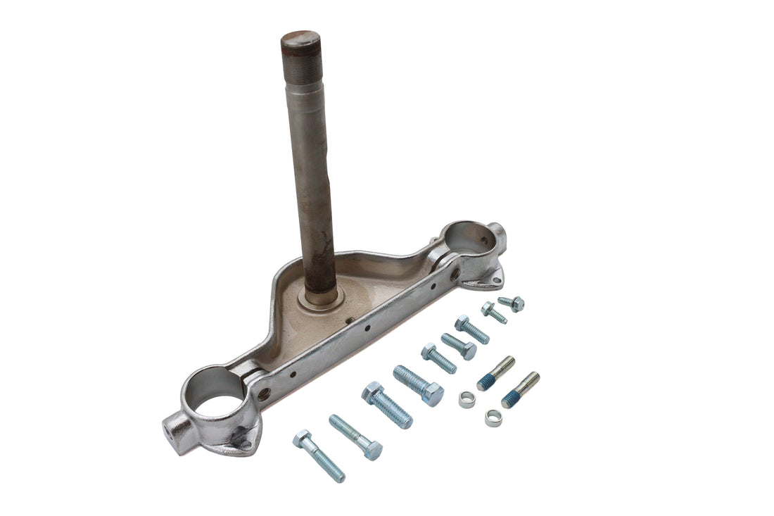 24-0211 - Chrome Lower Triple Tree by V-Twin