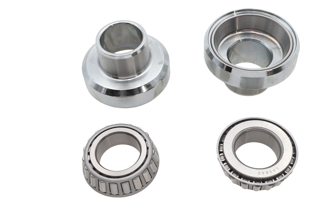 24-0253 - Fork Neck Cup and Bearing Kit Chrome by V-Twin