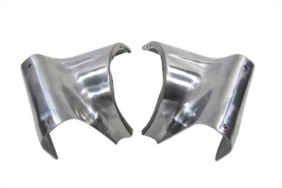 24-0255 - 7  Headlamp Polished Cowl Set by V-Twin