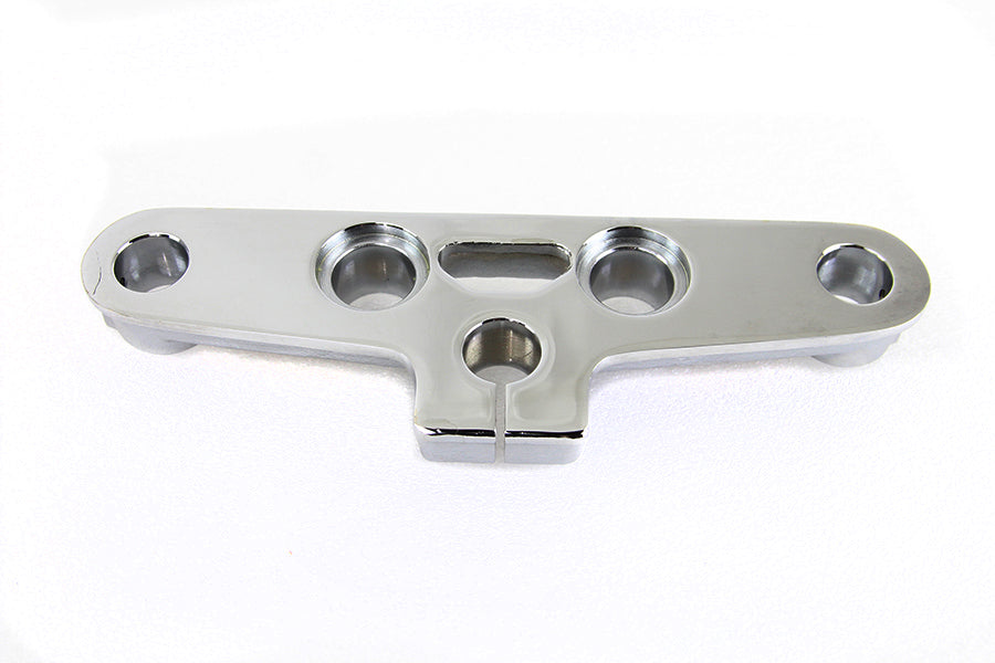 24-0263 - Chrome Upper Triple Tree by V-Twin