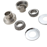 24-0274 - Stainless Steel Raked Fork Neck Cup Kit by V-Twin