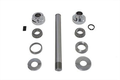 24-0292 - 3 Raked Fork Neck Cup Kit Chrome by V-Twin