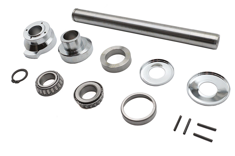 24-0294 - 3 Raked Fork Neck Cup Kit Chrome by V-Twin