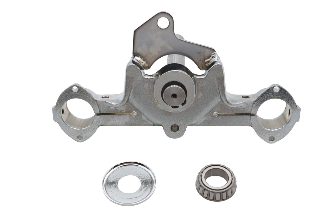 24-0301 - Chrome Lower Triple Tree with Bearing by Motorshop