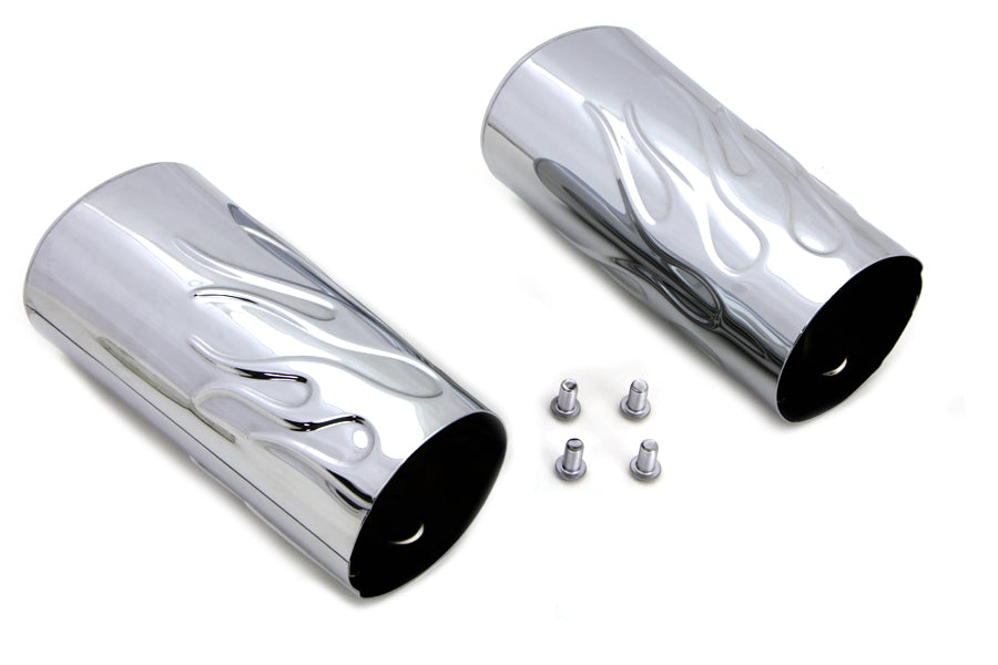 24-0386 - Fork Slider Cover Set by V-Twin