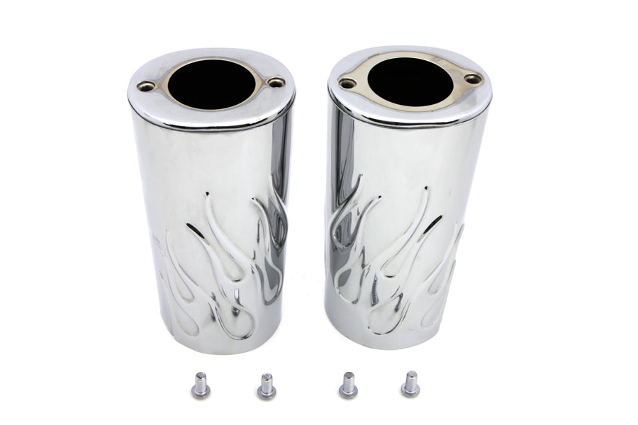 24-0386 - Fork Slider Cover Set by V-Twin