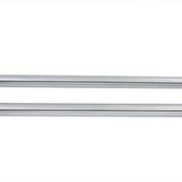 24-0393 - Hard Chrome 39mm Fork Tube Set 31  Total Length by V-Twin