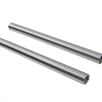 24-0402 - Chrome 41mm Fork Tube Set 24  Total Length by V-Twin