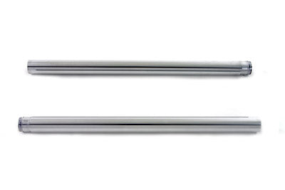 24-0413 - Chrome 41mm Fork Tube Set 26-1/4  Total Length by V-Twin