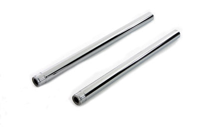 24-0413 - Chrome 41mm Fork Tube Set 26-1/4  Total Length by V-Twin
