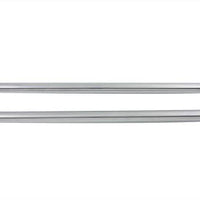 24-0420 - Chrome 35mm Fork Tube Set 23-1/2  Total Length by V-Twin