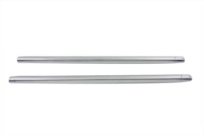 24-0428 - Chrome 35mm Fork Tube Set 31-1/4 inch Total Length by V-Twin