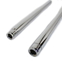 24-0461 - Chrome Fork Tube Set Stock Length by V-Twin