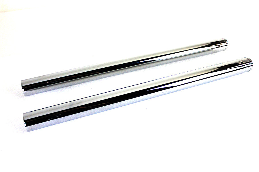 24-0461 - Chrome Fork Tube Set Stock Length by V-Twin