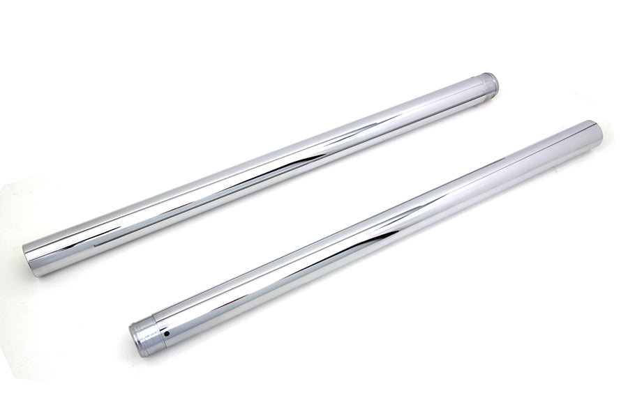 24-0463 - Chrome Fork Tube Set 4  Over Stock by V-Twin