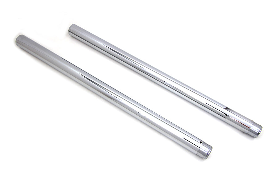 24-0463 - Chrome Fork Tube Set 4  Over Stock by V-Twin