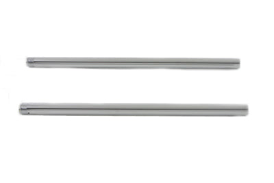 24-0472 - Chrome Fork Tube Set 8  Over Stock by V-Twin