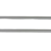 24-0472 - Chrome Fork Tube Set 8  Over Stock by V-Twin