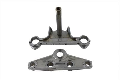 24-0486 - Chrome Triple Tree Set by V-Twin