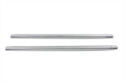 24-0493 - Chrome Fork Tube Set 14 inch Over Stock by V-Twin