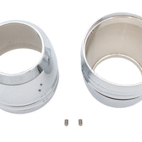 24-0499 - 49mm Fork Boot Cover Chrome by V-Twin