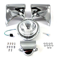 24-0500 - 7  Headlamp Cowl Kit Chrome by V-Twin