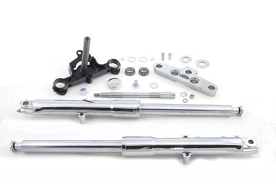24-0515 - Fork Assembly with Chrome Sliders by V-Twin